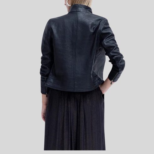 Ruhani Genuine Leather Jacket For Women